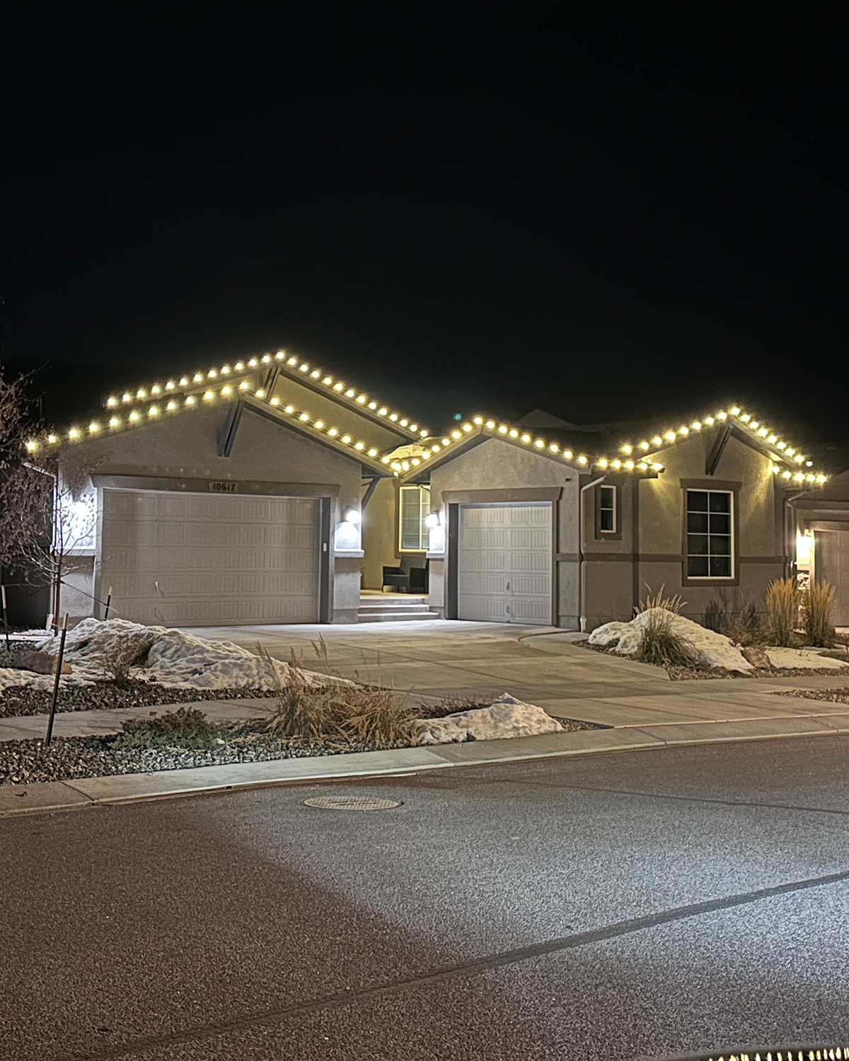 Warm White Christmas Lights 1